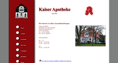 Desktop Screenshot of kaiser-apo.de